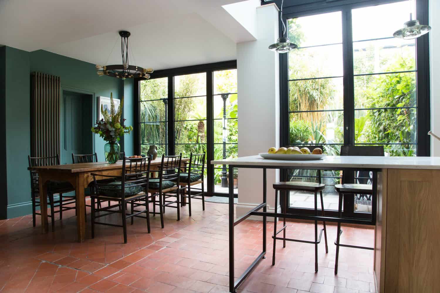 industrial look bifold doors