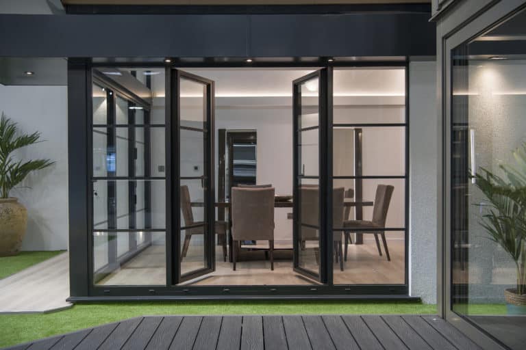 external astragal bifold doors