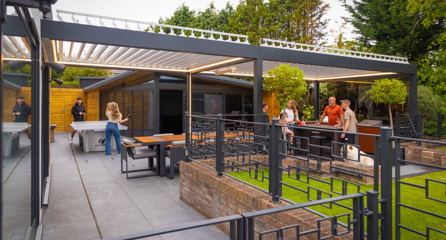 Bi-Folding Doors for Seamless Indoor-Outdoor Transition at Leadhall Lane, Harrogate.