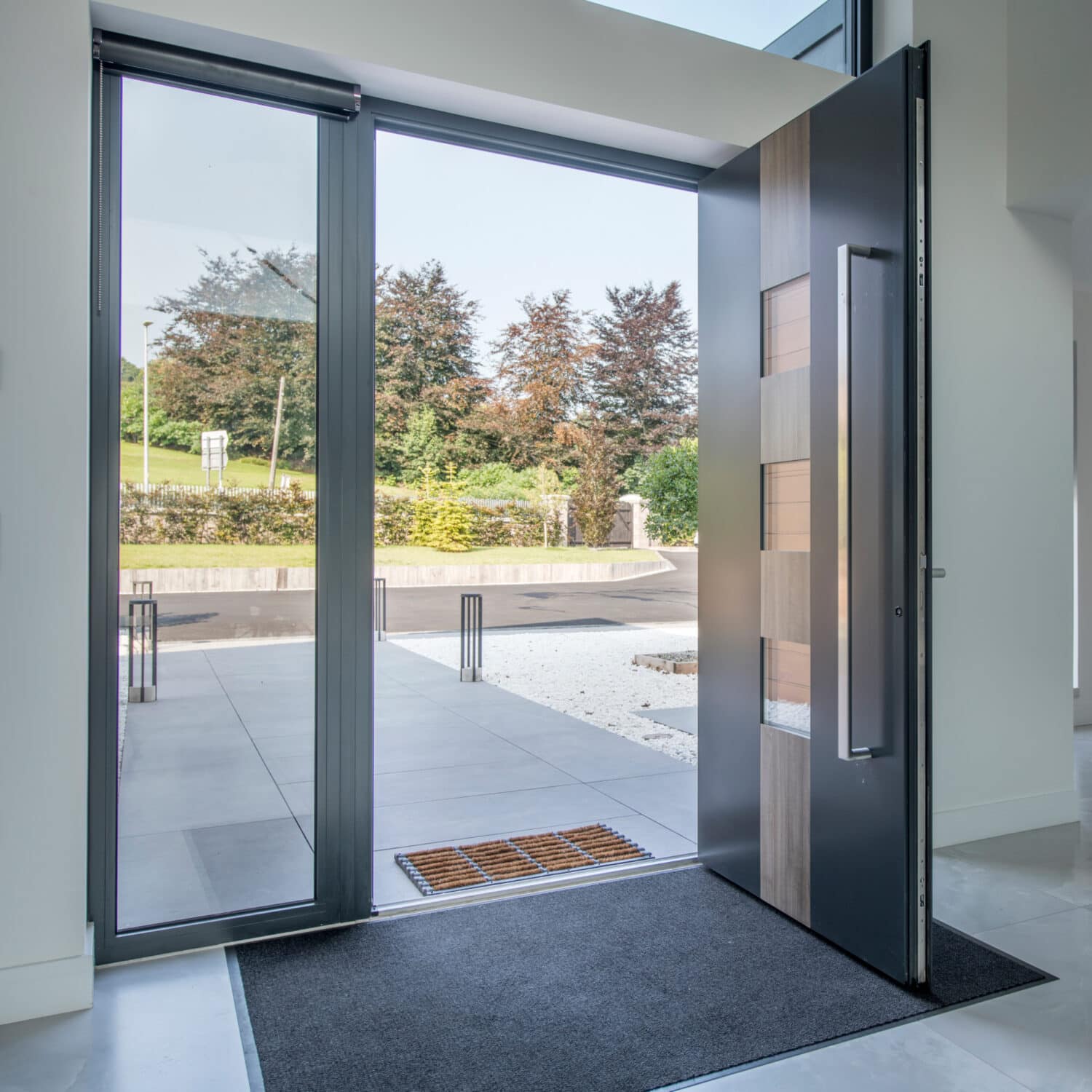 aluminium front door