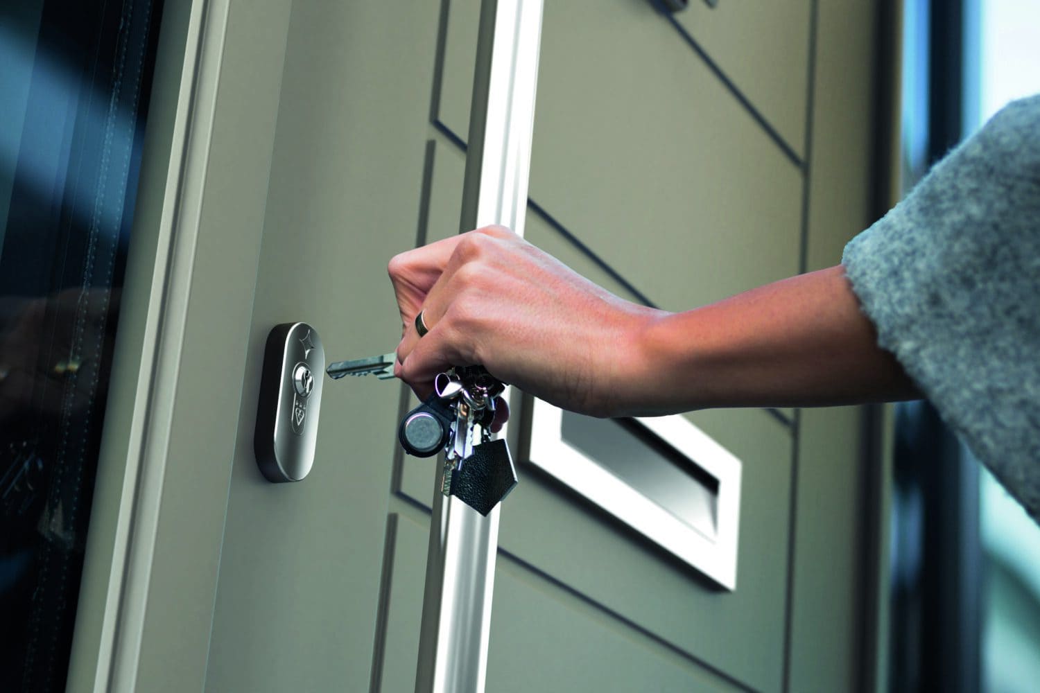 front door lock