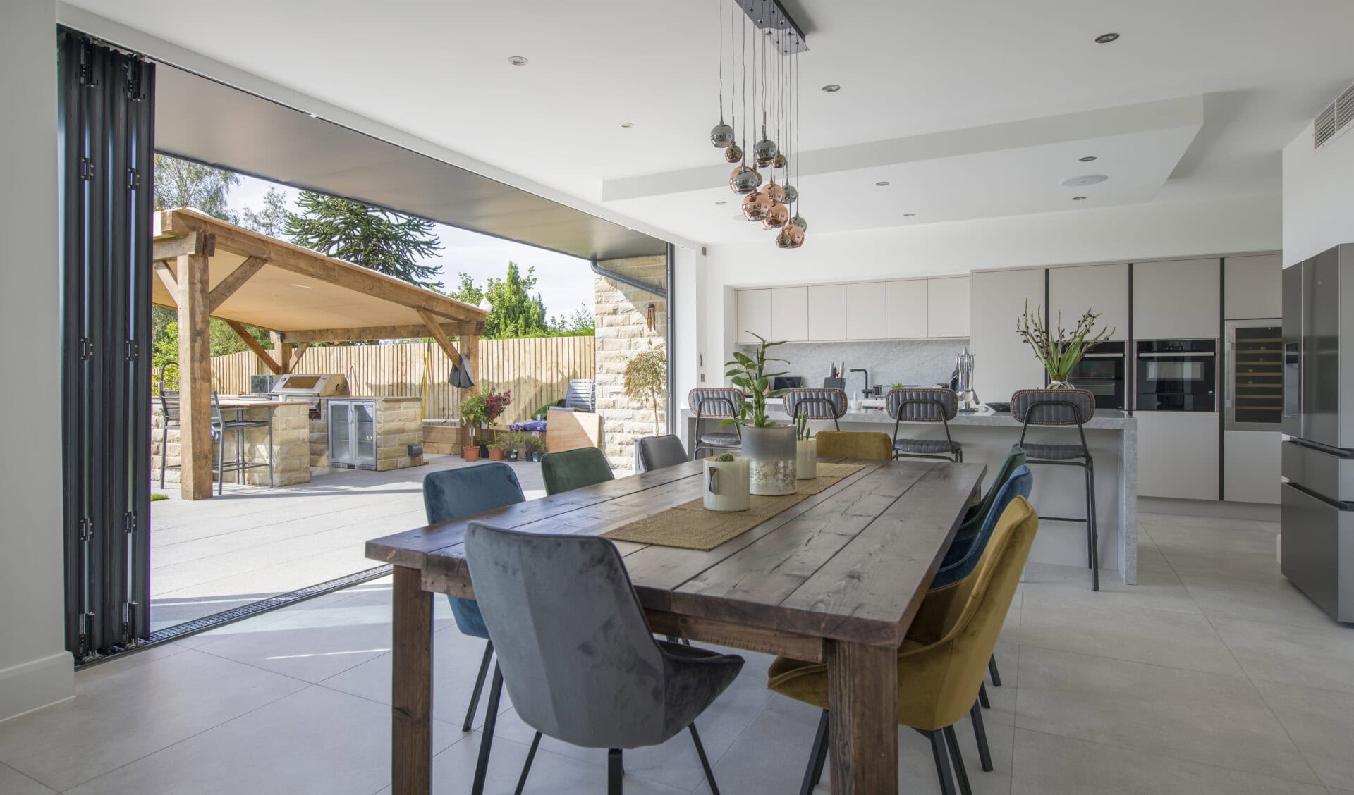 External Aluminium Bifold Doors