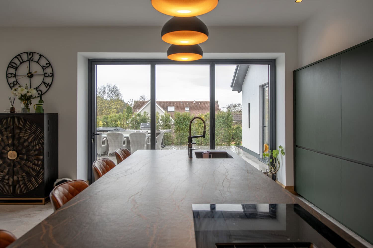 Bi-Folding Doors for Garden Homes in Aberdeen.
