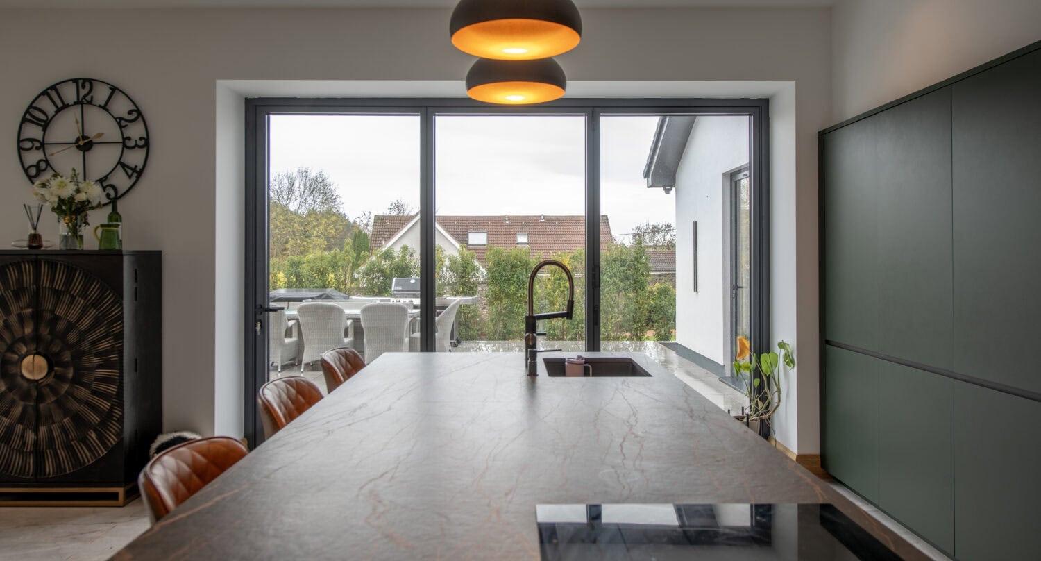 Bi-Folding Doors for Garden Homes in Aberdeen.