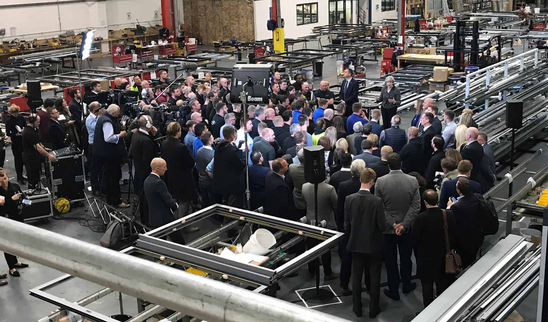 Theresa May’s Visit to The Home Space