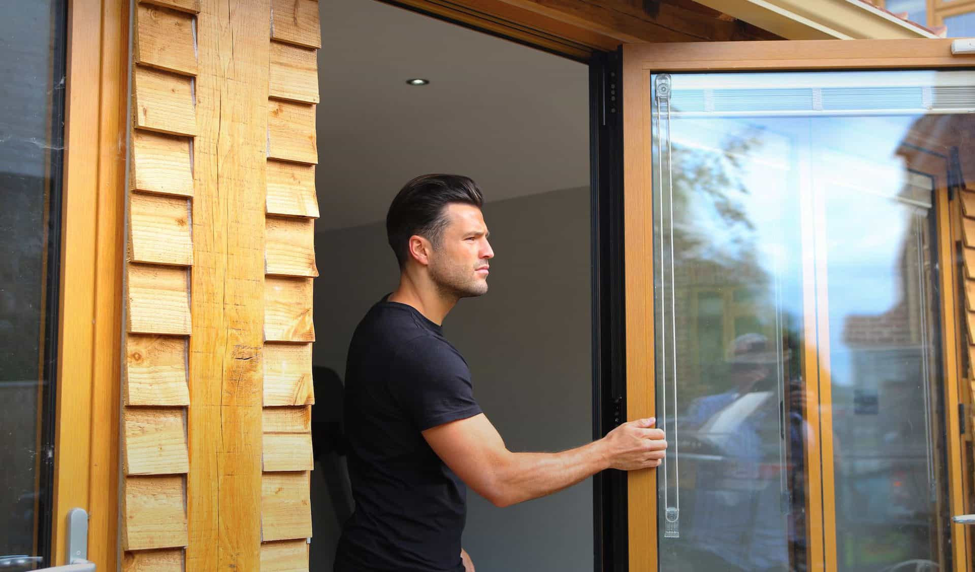 TV Presenter, Mark Wright’s Bi-folding Doors