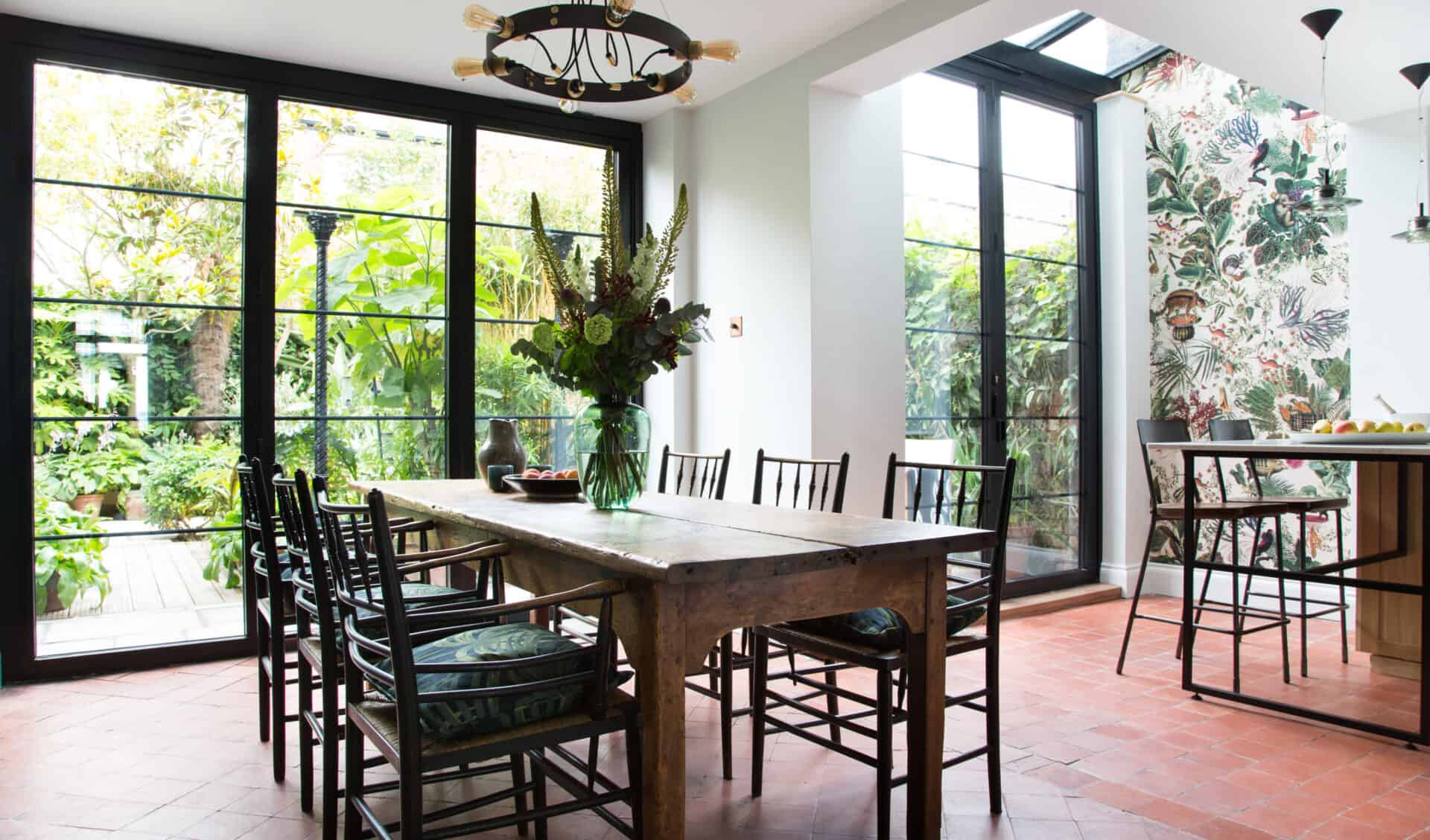 Steel Look Bifold Doors