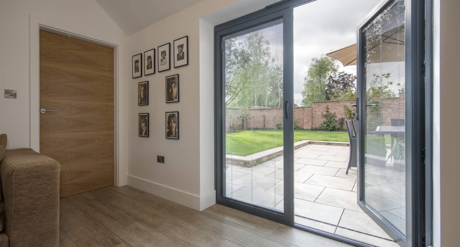 aluminium French doors