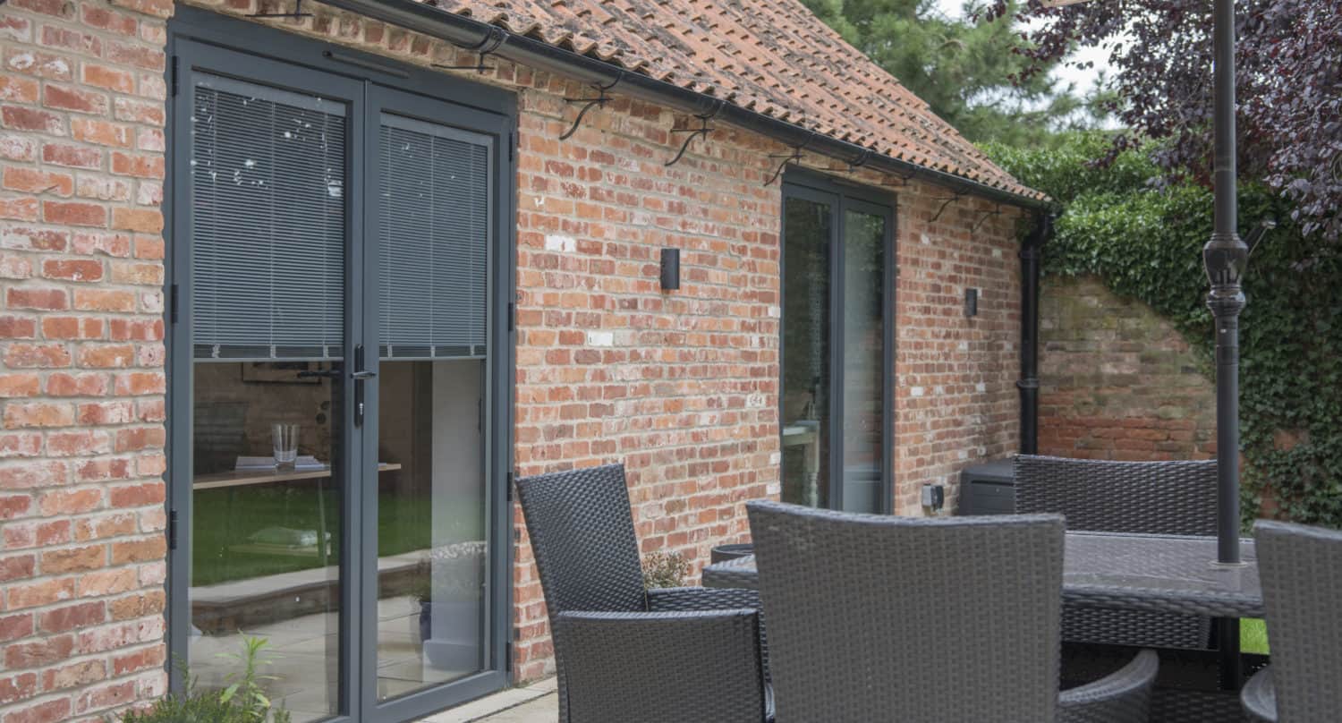 aluminium French doors