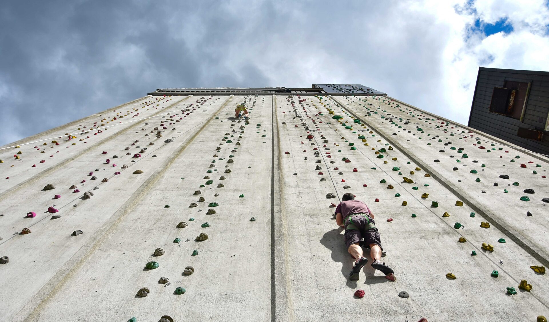 Express route to top of ‘UK’s highest climbing wall’