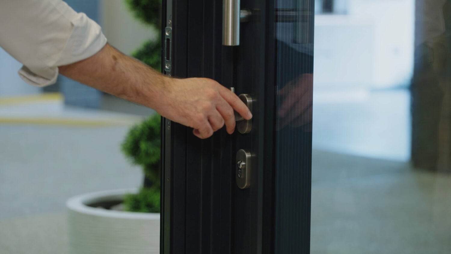 sliding door security