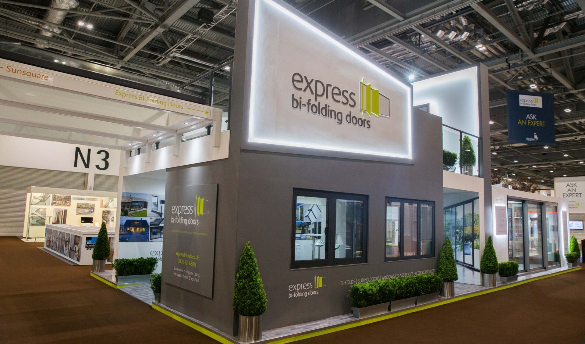 Express Headline Sponsor the National Homebuilding & Renovating Show in Birmingham as part of a manic March