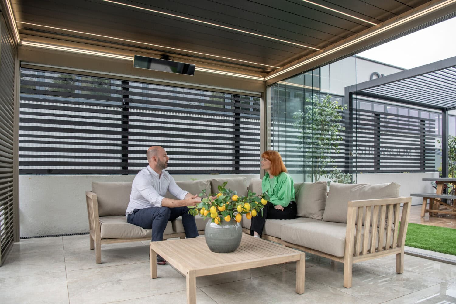 Exterior Spaces from Express pergolas