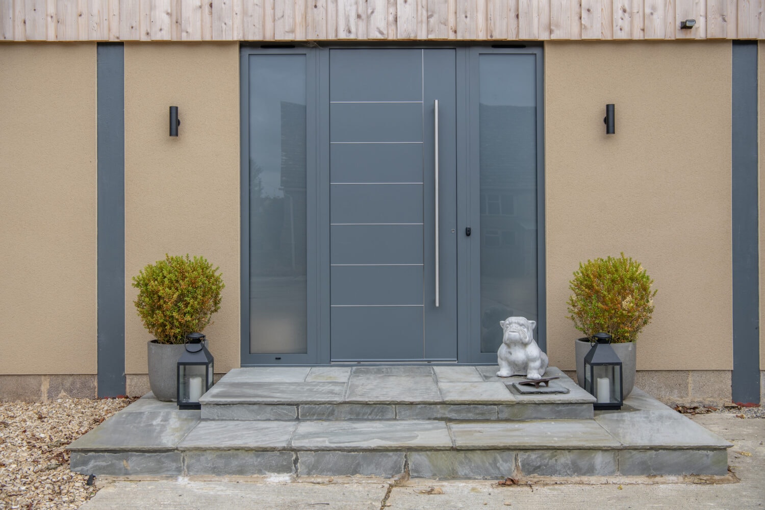 aluminium front door