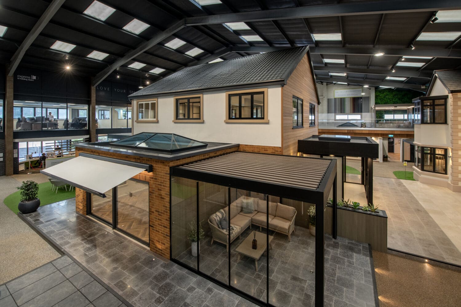 Bi-Folding Doors Leeds Showroom with stylish, high-quality folding door solutions for homes and commercial spaces. Showcasing the latest designs and features in a contemporary setting.