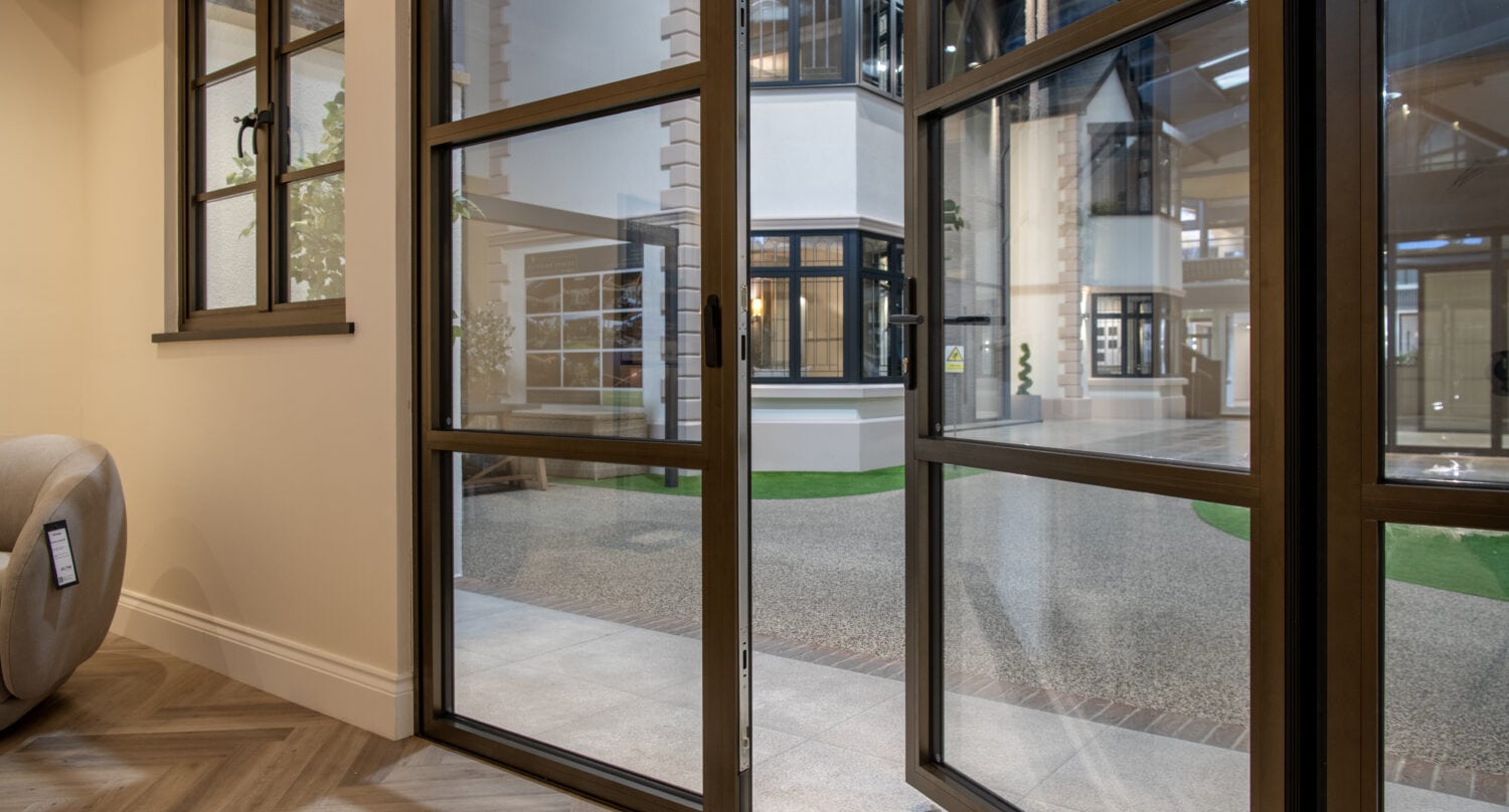 Bi-Folding Doors in Leeds Showroom for Modern Interiors and Seamless Indoor-Outdoor Living.